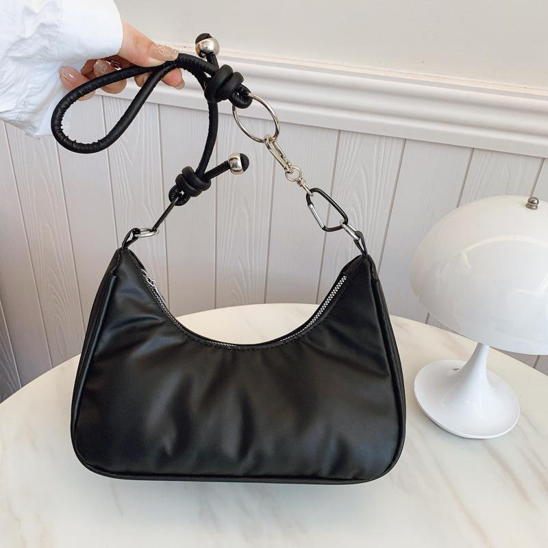

Premium handbag niche underarm bag women s summer new commuter bag versatile shoulder dumpling bag чёрный