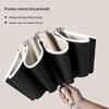 Automatic Windproof Umbrella: UV Protection, Large Folding Design, Wooden Handle for Sun and Rain