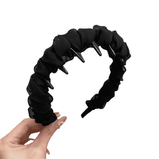 Retro High Skull Headband Double Wear Flexibility Hairband Comfortable Stable Reversible Head Band Hair Accessories