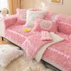 Winter Velvet Sofa Cushion Non-Slip Thickened Winter Plush Cushion Simple Modern Sofa Cover Cover Cloth
