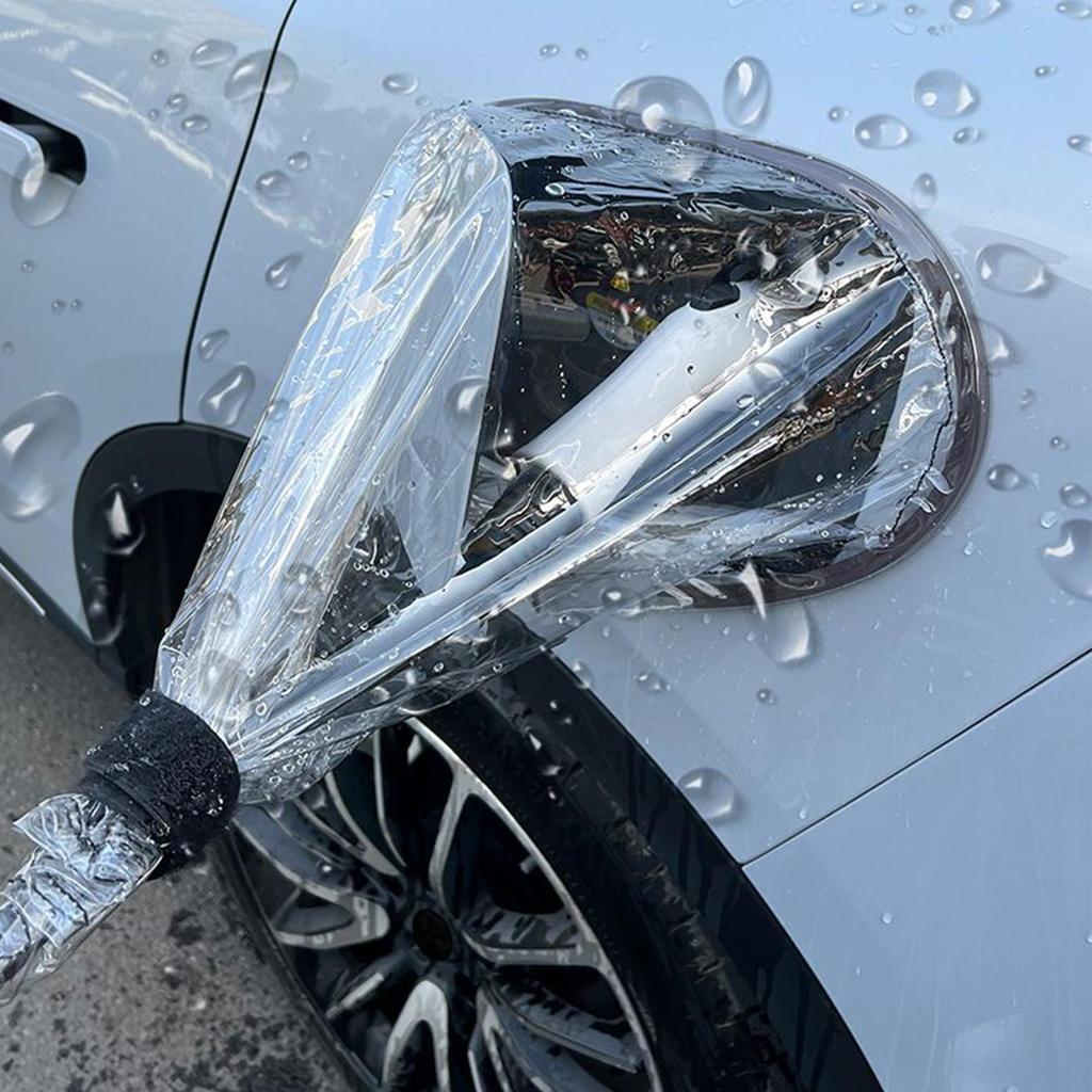 Car Charging Port Rain Cover Magnetic Electric Vehicle Charger Plug Cover Transparent Snow-Proof Car Charging Port Protector