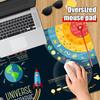 Solar System, Universe, Planet, Creative Galaxy, Super Large Esports Game, Mouse Pad, Table Pad