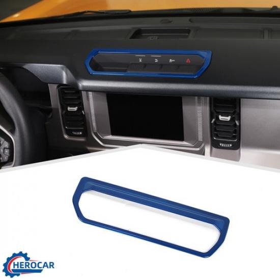 Front Differential Control Switch Panel Trim Decor Cover For Ford Bronco -25