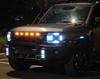 Auto ABS Bright Black Grille Light Letter Mark Fit for JETOUR Traveler T2 Car Grille Light Blackened Mark Easy Installation