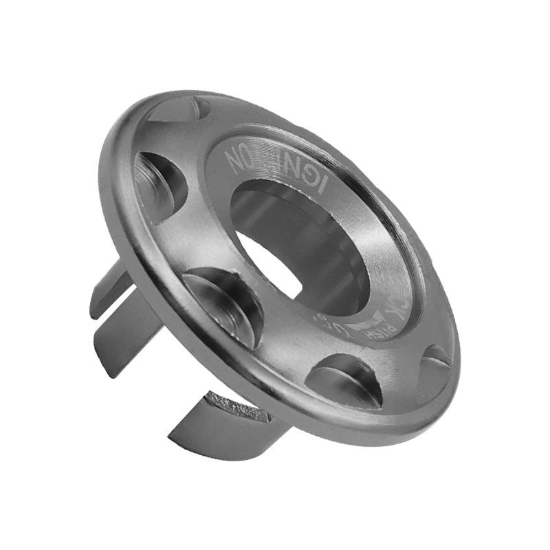 Multicolor Aluminum Alloy Electric Scooter Ignition Switch Lock Cover Durable Finish Perfect For Ebike Modification Refitting