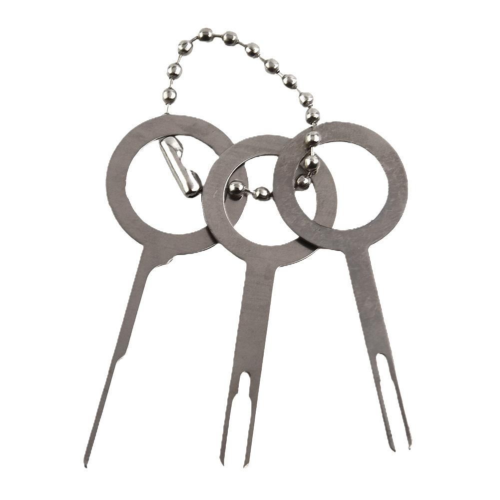 3x Car Electrical Cable Terminal Wiring Crimp Connector Removal Puller Key Tool