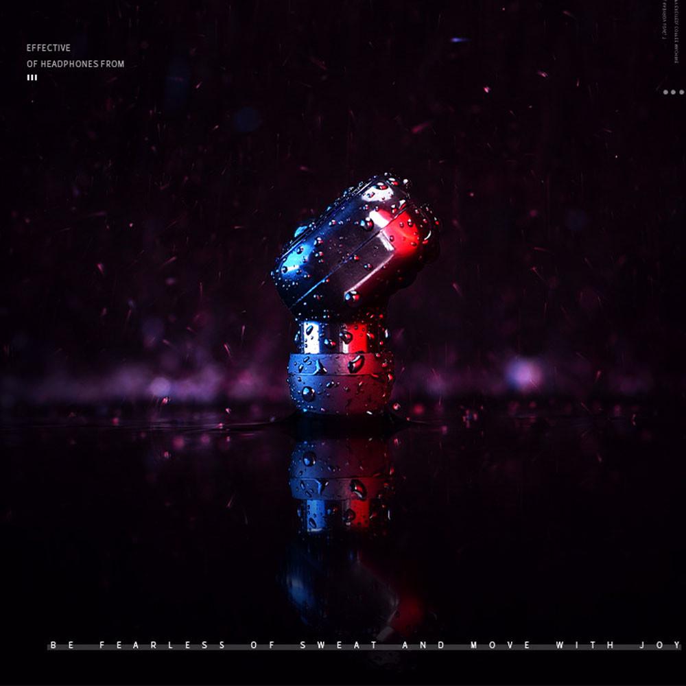 Bluetooth 5.0 Single Earphones Wireless Waterproof Mini In-ear HIFI Headset