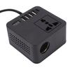 Car Power Inverter 300W Peak with 4 USB 1 Type C Charging Ports LED Voltage Display Car Plug Adapter for Most Vehicle