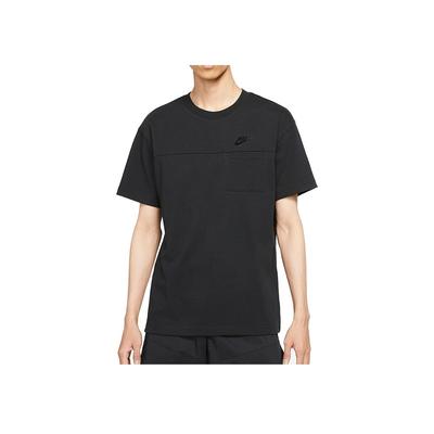 Tricou Casual Respirabil cu Gât Rotund pentru Sport Bărbați Negru DD4743-010
