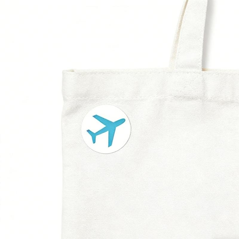 500 Piece Travel Airplanes Planning Sticker Labels In 5 Sheets For DIY Scrapbooking World Map Markers And Trip Planner
