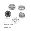 Women's Temperament Elegant Fashion Bohemian Punk Women's Ring Set Jewelry Ring