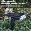 Ultra Bright 7 LED Solar Spot Lights – IP65 Waterproof Outdoor Landscape Lamp with Adjustable Brightness for Garden Lawn Wall Decoration