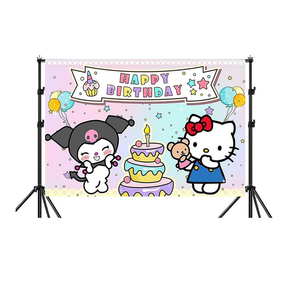 Frozen Background Decoration Banner For Festive Events With Cartoon Design For Party Decor