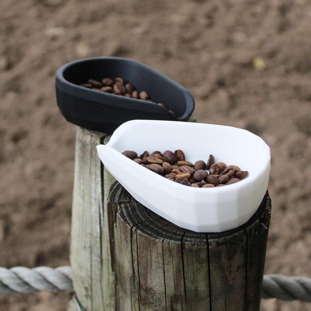 Silikonová odměrka na kávová zrna a servírovací miska, potravinářská kvalita, nádoba na pražená a zelená zrna