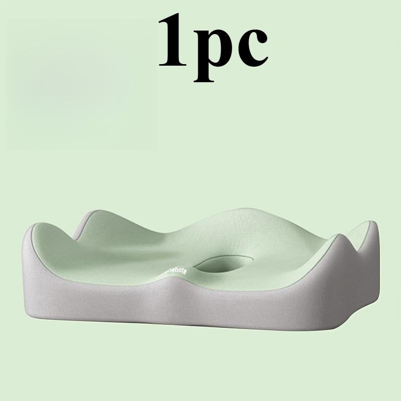 Подушка сиденья с эффектом памяти с полым дышащим дизайном полиэстер для инвалидных колясок автомобильных сидений и офисных кресел - подушка сиденья для стула 4570₽