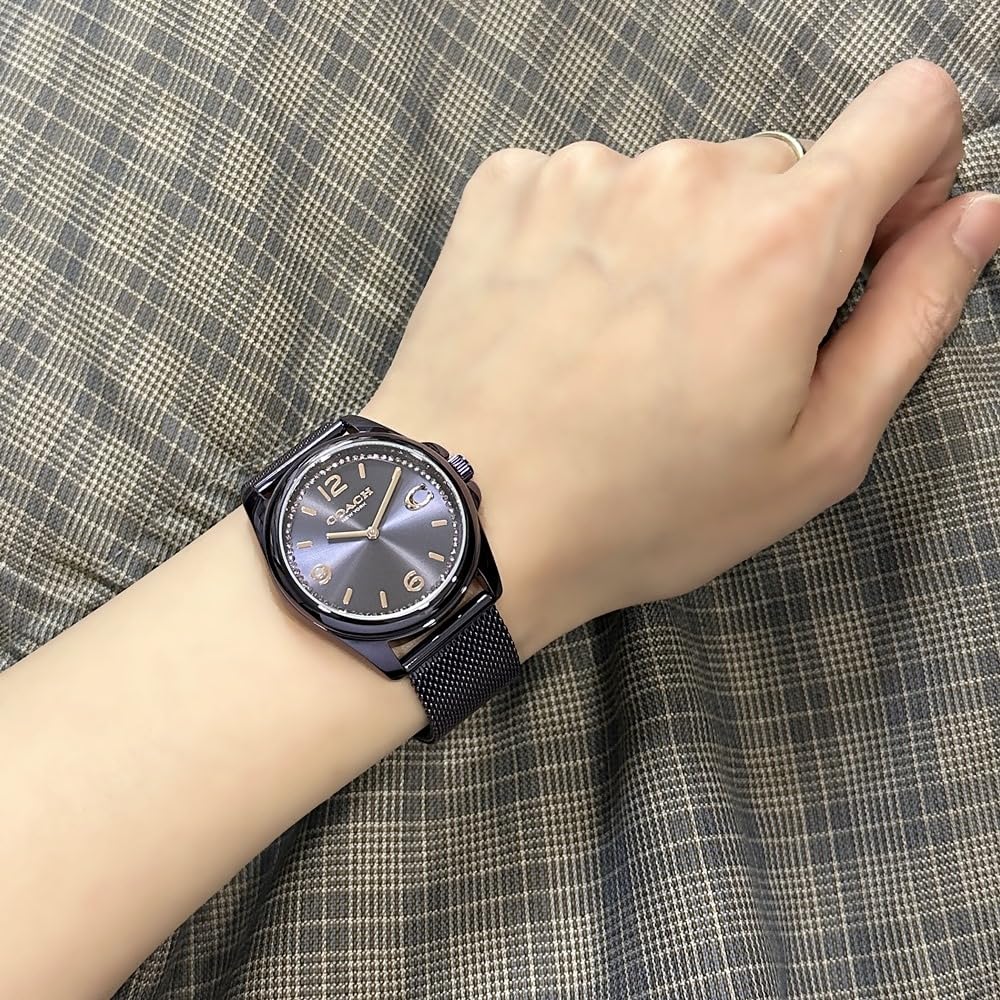 Watch Grayson Mesh Bracelet Purple 14504145 [Coach] Women display picture 3