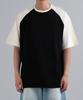 UNDEROFF Oversized Raglan Short Sleeve T-Shirt Black