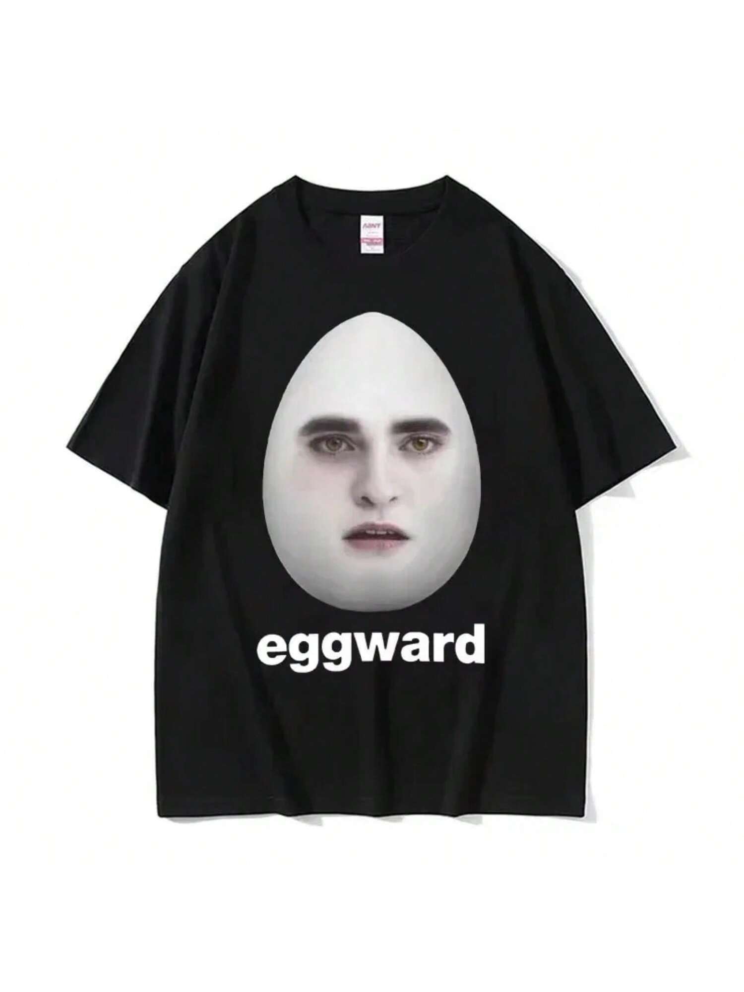 Hot Twilight Eggward Funny Meme T Shirt Edward Cullen Parody Humor Tshirt Wounisex Casual Short Sleeve T-Shirt Tops S разноцветный