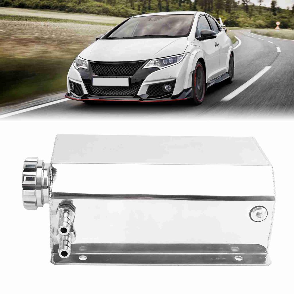Coolant Overflow Aluminium Alloy 2L acity Reservoir for Most Cars