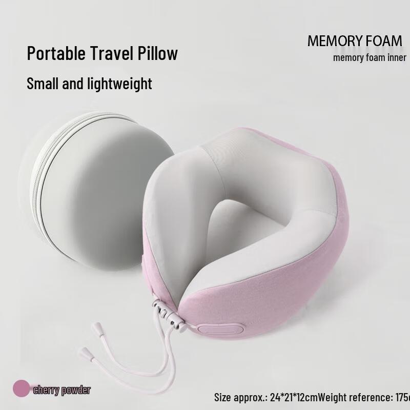 Memory Foam Travel Neck Pillow