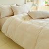 Milk Fleece Four-piece Set, Thickened Carved Fleece, Bed Sheet Quilt Cover, Bed Three-piece Set