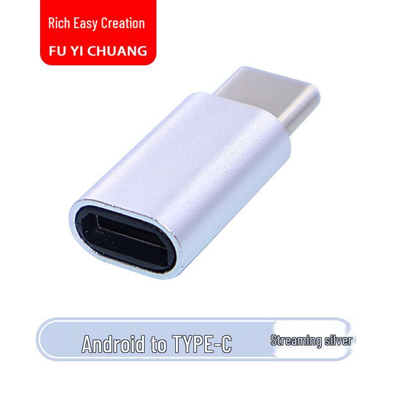 Type-C to Micro OTG Adapter for Fast Charging on Xiaomi and Huawei Phones