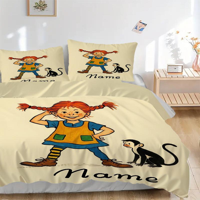 Custom Textile Fantasy World Bedding 3 Piece Set HD Print Duvet Cover Pillowcases for Teens Adult Bedroom Decoration