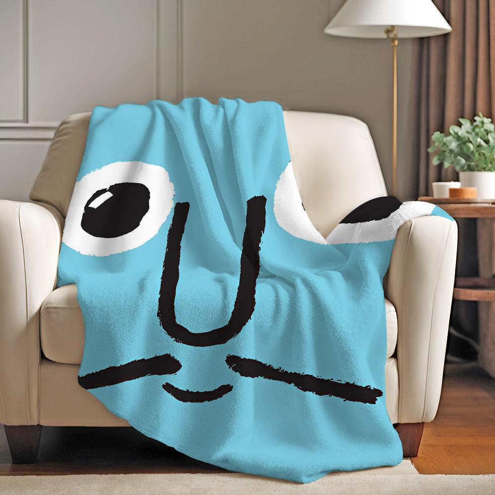 Funny artist J Jean J Jullien Blanket For Sofa Office Bed Plane Travel Sleep Read Relax Camping Soft And Warm
