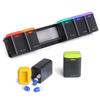 Weekly Pill Organizer 1 Time A Day Magnetic Pill Box Removable Medicine Dispenser for Home Travel Large Capacity for Daily Pills