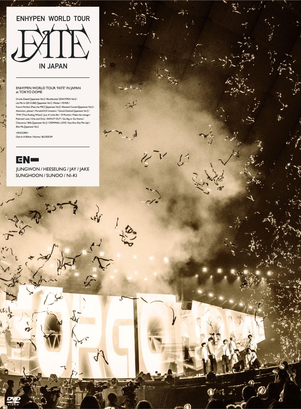 

ENHYPEN WORLD TOUR IN JAPAN Press Limited FATE (First Edition) [DVD]