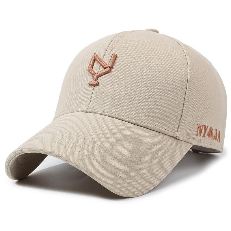 Hat Men'S Tide Black Cap Versatile Middle-Aged Men'S Baseball Cap Tide Leisure Outdoor Travel Sun Hat