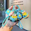 Entzückender Minion Cartoon Auto Schlüsselanhänger Rucksackanhänger Niedliches Geschenk Großhandel