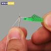 3/5/10pcs Automatic Needle Threader Fish Shape Sewing Tools Green Punch Cell Phone Sewing Thread Device Accessories