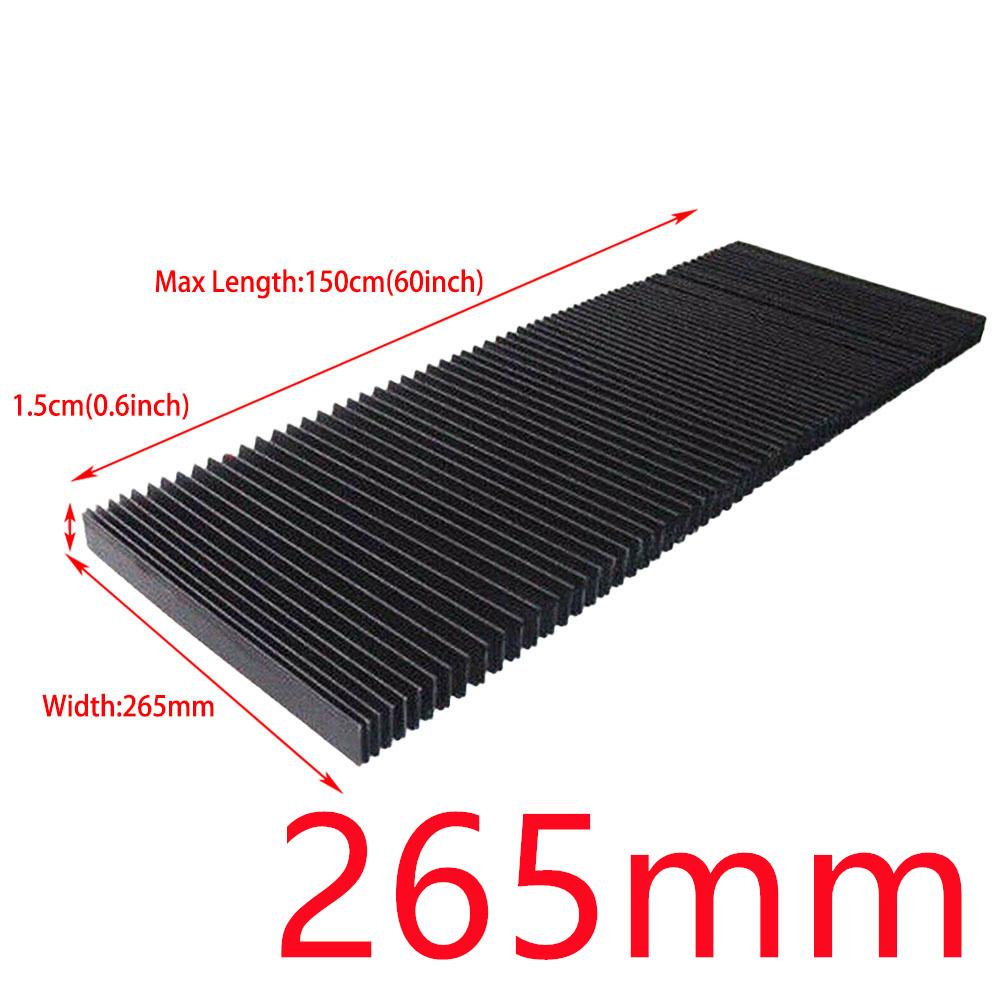 CNC Milling Machine Flexible Guard Dust Cloth Three-proof Cloth Protective Flat Accordion Bellows Cover Tool
