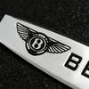 Autocollants Décoration Insigne Décalcomanie Carrosserie Métal 3D Pour Bentley Flying Spur Continental GT Bentayga Mulsanne Accessoires Auto