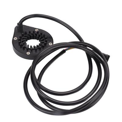 Dual Hall Bike Pedal Assist Sensor 12 Magnetic Signal Outputs Power Assist Sensor for Electric Bike