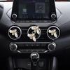 Silver Shiny Bee Vent Clips, Crystal Bee Car Air Freshener Vent Clip Car Bling Interior Decoration Rhinestone Cars Bling Accessories Aroma Diffusers