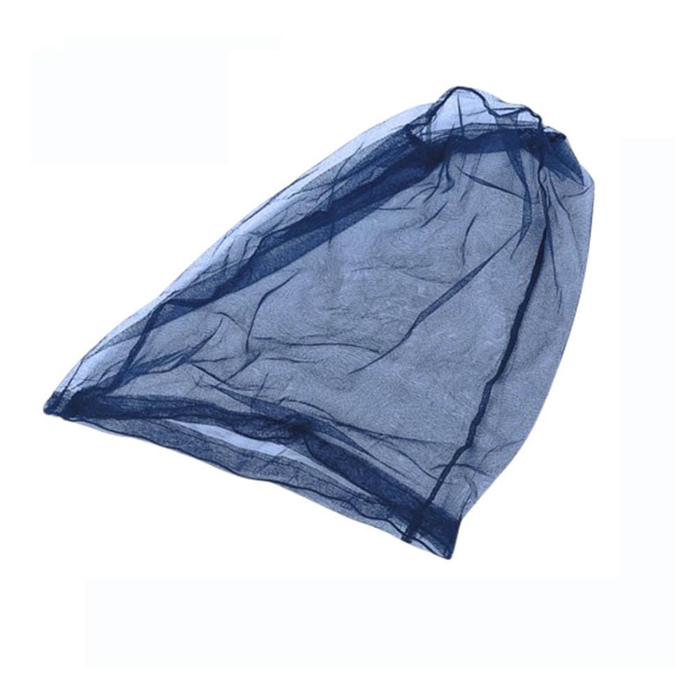 

Mosquito-Proof Face Protection Hat for Camping, Hiking, Fishing & Beekeeping with Breathable Mesh 46x46CM (with opp bag) синій