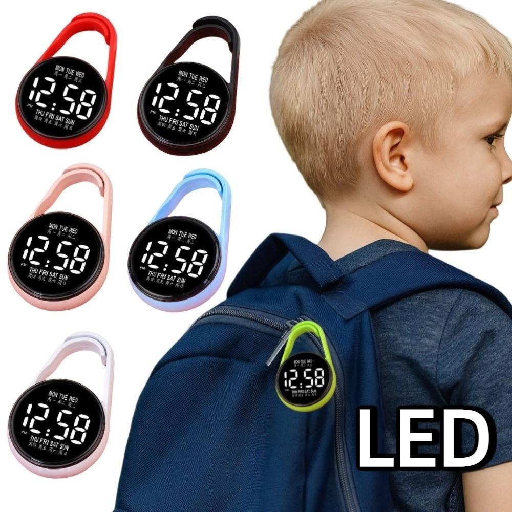 Digital Display Electronic Hanging Watch Luminous Pocket Watch  Children/Adults Stylish Accessory