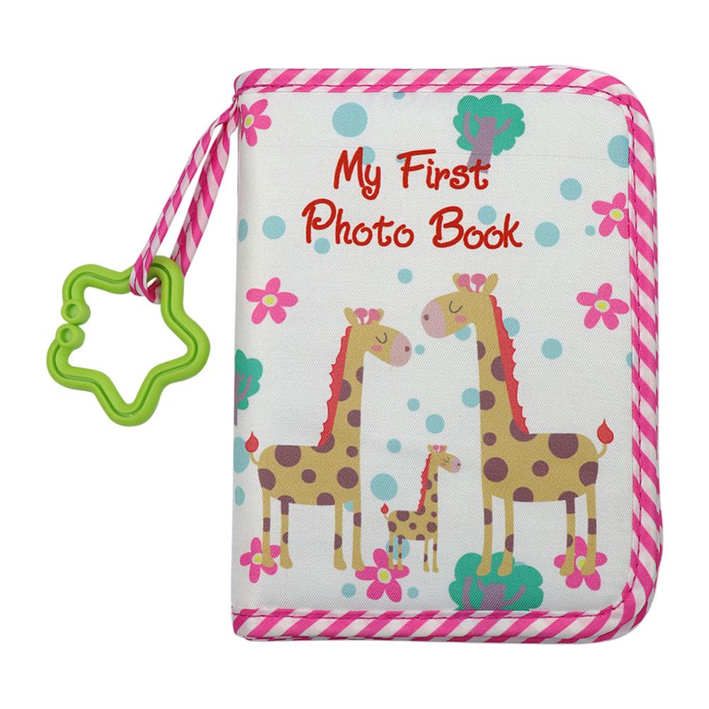Baby Photo Album Soft Cloth Infant Photo Book Baby Memory Book Photo Collector for Family Newborns Shower Party Favors
