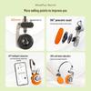 WHATPLUS Retro 3 Electroplated Wireless Bluetooth Headphones