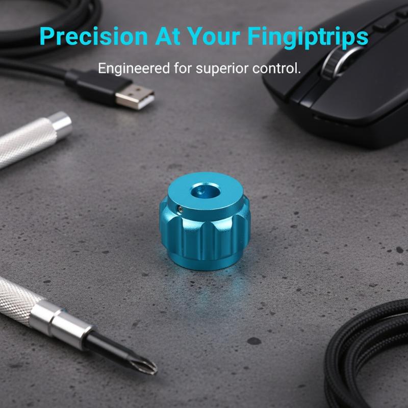 Metal Simulator Knob Simulator Steering Wheel Switch Button Diameter 20mm With 6.0mm Holes (Racing Simulator Knob)