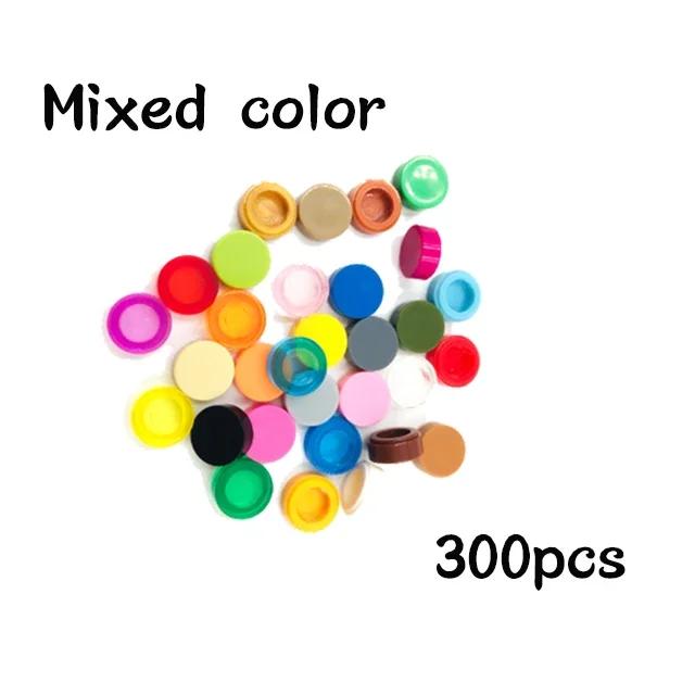 MOC Assembles Particles 98138 1x1 Bricks Particles Flat Tile Round 300pcs Building Blocks DIY Educational Parts Toy for Kids