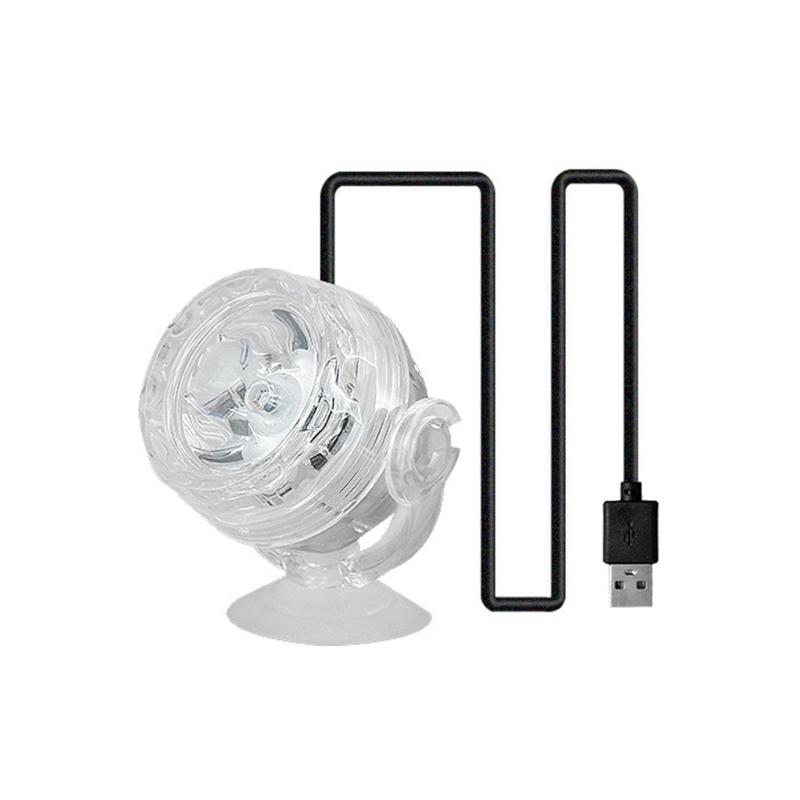 Aquariums LED Light Spotlight LED for Small Size Fish Tanks Remote Type Spotlight Waterproof Adjustable Light Color