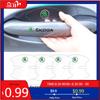 Bilklistermärke 4/8 st För Skoda Octavia Fabia Superb Karoq Bilens Dörrhandtagsklistermärke Racing Sport Skyddsklistermärken Dörrskål Film Ac