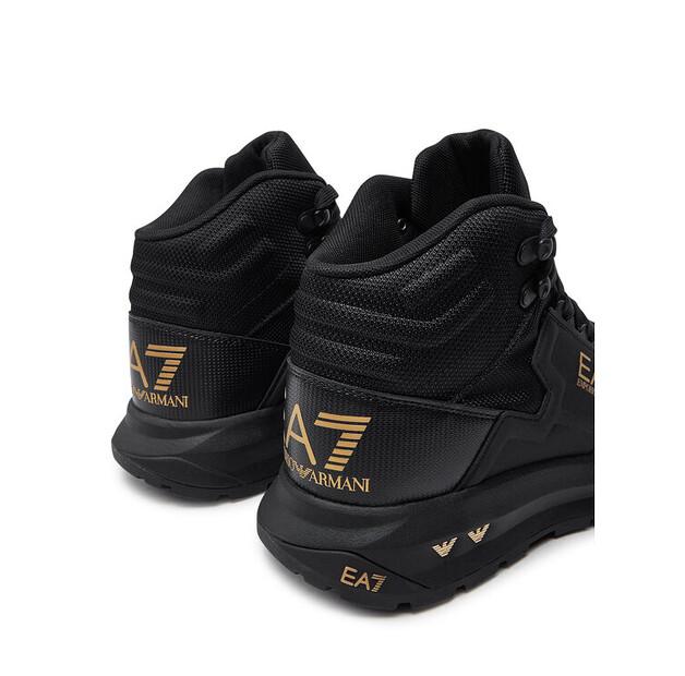 Мужские кроссовки EA7 Emporio Armani X8z036 xk293 u428 чёрные