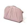Francfranc Velvet Ribbon Pouch S Pink with Pocket
