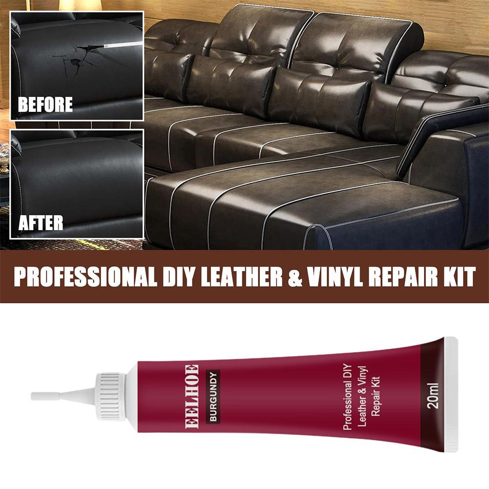 20ml Car Seat Leather Refurbish Cream Repair Paste Restore Lustre Sofa Leather Repair Gel Car Interior Repair Scratches