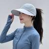 Foldable Baseball Cap Breathable Ponytail Hat New Duckbill Cap  Golf Wear