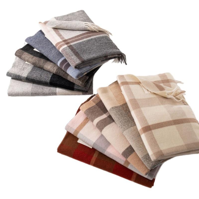 Womens Breathable Scarf Sun Protection Warm Neck Wrap All Season Fashion Plaid